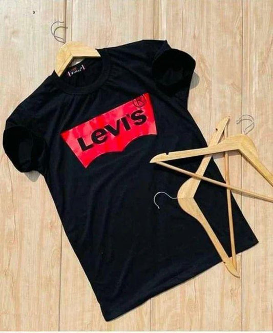 Levi's Regular Fit T-Shirt (Black, L)